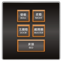 SU-SBP-2140  光環開關(5Key)